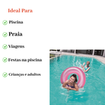 Kit 3 Boias Infláveis Neon Mor 76cm Praia Piscina Sortidas Verão