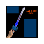 Espada Espacial Com Luz E Som Flashing LED Brinquedo Infantil Fantasia
