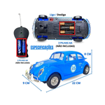 Carrinho Fusca Controle Remoto Brinquedo Infantil Prenda