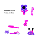 Kit De Beleza Miss Gatinha 12 Peças Brinquedo Infantil Faz De Conta Prenda