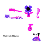 Kit De Beleza Miss Gatinha 12 Peças Brinquedo Infantil Faz De Conta Prenda