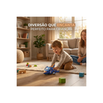 Avião Bate e Volta Gripenn Com Luz Som Musical Brinquedo Infantil Eletrônico