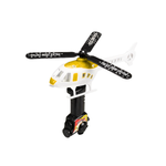 Helicóptero A Corda Com Lançador Tornado 5 Peças Brinquedo Infantil