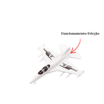 Avião A Fricção Carrinho Com Lançador Fast SRT 5 Peças Brinquedo Infantil