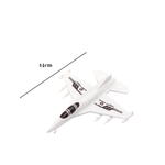 Avião A Fricção Carrinho Com Lançador Fast SRT 5 Peças Brinquedo Infantil