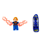 Boneco Montável Play Box Heróis e Vilões Brinquedo Infantil De Encaixe