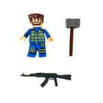 Boneco de Montar Play Box Fort Combate Brinquedo Infantil