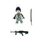 Boneco de Montar Play Box Fort Combate Brinquedo Infantil