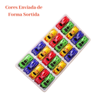 Kit 20 Carrinhos em Miniatura Wellkids Brinquedo Infantil Sortido
