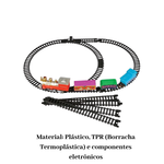 Trenzinho Clássico Ferrorama Eletrico Com Trilhos Classic Train A Pilha