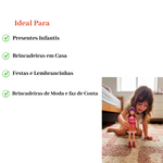 Boneca Mary Patinadora Com Acessórios 4 Peças Infantil Sortidas