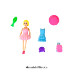 Boneca Maggie Fashion Com Acessórios 8 Peças Infantil Sortido