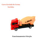 Caminhão de Construção Truck-B Fricção Brinquedo Infantil Sortido