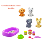 Kit Mini Pet Cachorrinhos 11 Peças Brinquedo Infantil Sortido