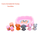 Kit Mini Pet Cachorrinhos 11 Peças Brinquedo Infantil Sortido