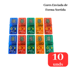 Kit 10 Mini Game Retrô Portátil 9999 Jogos em 1 Sortidos Prenda Atacado Revenda