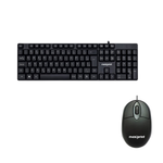 Kit Teclado Mouse USB Plug Play Computador Notebook