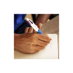 Caneta BIC 4 Cores 1mm Clássica Azul Preto Vermelho Verde Escolar
