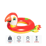 Boia Redonda Infantil Bichinhos Com Abertura Até 25kg Piscina Praia PVC