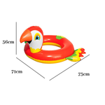 Boia Redonda Infantil Bichinhos Com Abertura Até 25kg Piscina Praia PVC