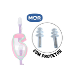 Óculos de Natação Antiembaçante Estojo 2 Pares Protetor Auricular Piscina
