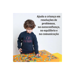 Quebra Cabeça Infantil 4 Em 1 Animais Educativo 43 Peças Inmetro Presente Criança