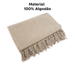 Manta Para Sofá E Cama 2,10 x 1,50 Protetora Cobertor Colcha Material 100% Algodão