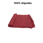 Manta Para Sofá E Cama 2,15 x 1,50m Protetora Cobertor Colcha Material 100% Algodão Roma Manta Decorativa