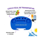 Mesa Portátil Para Cadeira De Praia Mor Porta Copos Celular Compatível Master Reclinável