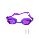 Kit Óculos Natação Antiembaçante Porta Óculos Protetor Auricular Piscina Ajustável