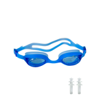 Kit Óculos Natação Antiembaçante Porta Óculos Protetor Auricular Piscina Ajustável