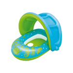 Bote Inflável Infantil Com Cobertura Até 18kg Piscina Praia PVC 74x58cm
