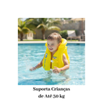 Colete Inflável Infantil Criança Premium Mor Piscina Praia Natação Flutuação Boiar Brincar Até 30Kg