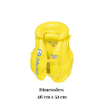 Colete Inflável Infantil Criança Premium Mor Piscina Praia Natação Flutuação Boiar Brincar Até 30Kg