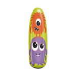 João Bobo Inflável Infantil 87cm Vinil Resistente Base com Água Brinquedo Educativo