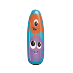João Bobo Inflável Infantil 87cm Vinil Resistente Base com Água Brinquedo Educativo