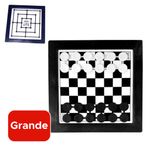 Jogo Dama E Trilha 2 Em 1 Tabuleiro Grande Ou Pequeno Brinquedo Educativo Estratégia Família