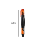 Kit 10 Canetas Corretivas 8ml Ponta Metálica Secagem Rápida Escolar Escritório Alta Precisão