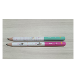Lápis Big HB Unicórnio Magic Triangular Infantil Resina Sem Borracha Escolar Alfabetização Sortido