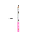 Lápis Big HB Unicórnio Magic Triangular Infantil Resina Sem Borracha Escolar Alfabetização Sortido