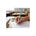 Lápis Big HB Unicórnio Magic Triangular Infantil Resina Sem Borracha Escolar Alfabetização Sortido