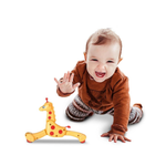 Boneco Girafa de Rodinha Brinquedo Para Crianças Bebe Infantil