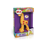 Boneco Girafa de Rodinha Brinquedo Para Crianças Bebe Infantil