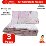 Kit Cobre Leito Queen Ultra Lisse 2,30x2,50m Bene Casa