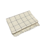 Manta Decorativa 100% Algodão 2,35x1,66m Para Sofá Cama Protetora