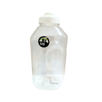 Garrafa de Água 1500ml 1,5 Litros Transparente Cristal com Tampa Suco Bebidas