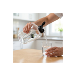 Garrafa de Água 1500ml 1,5 Litros Transparente Cristal com Tampa Suco Bebidas