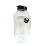 Garrafa de Água 1500ml 1,5 Litros Transparente Cristal com Tampa Suco Bebidas