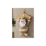Boneco Pendurar Natal Campano 27x38cm Enfeite Decorativo