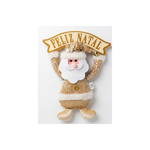 Boneco Pendurar Natal Campano 27x38cm Enfeite Decorativo